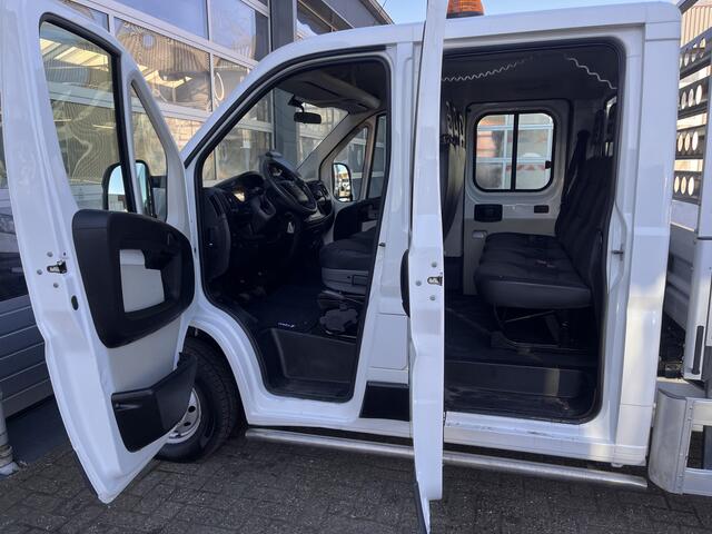 Citroen JUMPER 35 2.2 HDI L3 3 Zijdenkipper Kieper Trekhaak 2500 kg trekgewicht 7-Persoons Telefoonverbinding 1e eigenaar open laadbak Pick-up P-up Euro 5 Kipper