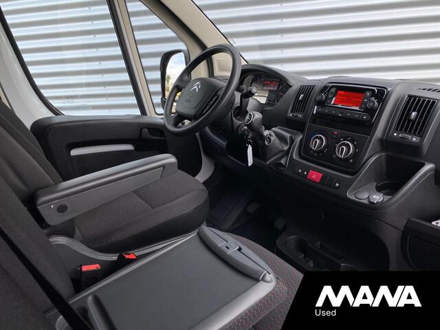 Citroen JUMPER 2.2 BlueHDi 140PK L4H2 Zwaar 3.5t Cruise Airco Bluetooth Sensoren Multifunctioneel stuurwiel Bijrijdersbank