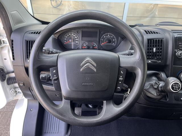 Citroen JUMPER 35 2.0 HDi L3 DC Airco Cruise controle Kipper Kieper Trekhaak 2500 kg trekgewicht 7-Persoons Telefoonverbinding 1e eigenaar open laadbak Pick-up P-up Euro 6 Bpm vrij!!