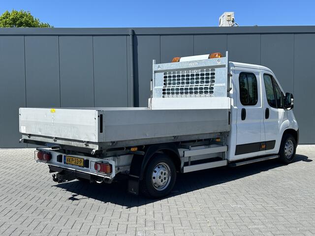 Citroen JUMPER 2.2 BlueHDi 141 PK EURO 6 / L4 MAXI / KIPPER / 7 PERS / DUBBELE CABINE / PICK UP / 2.5 TONS TREKHAAK / LED