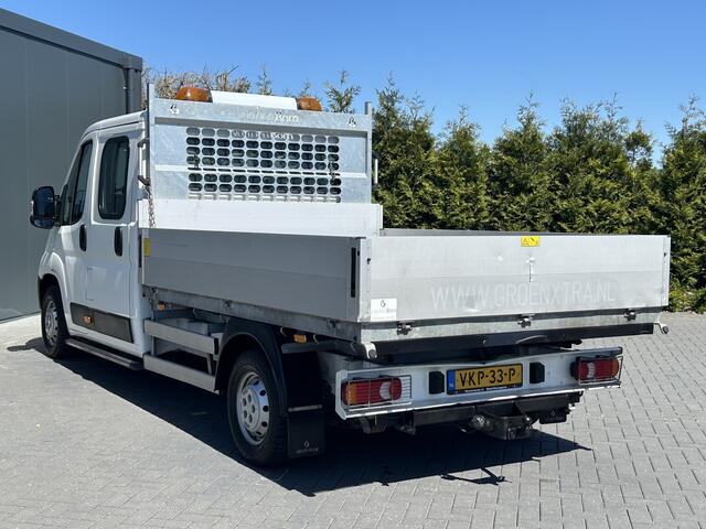 Citroen JUMPER 2.2 BlueHDi 141 PK EURO 6 / L4 MAXI / KIPPER / 7 PERS / DUBBELE CABINE / PICK UP / 2.5 TONS TREKHAAK / LED