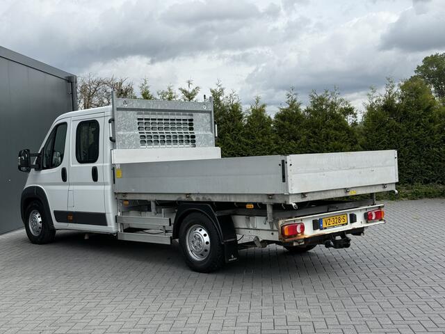 Citroen JUMPER 2.2 HDI 150 PK ZWAAR / 3 ZIJDIGE KIPPER / L4 MAXI / 1e EIG. / 7 PERSOONS DUBBEL CABINE / AIRCO / NAVI / CAMERA / 3 TONS TREKHAAK