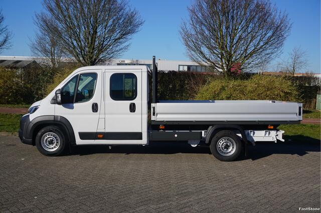 Citroen JUMPER 35 Heavy DOKA 140PK L4 Open Laadbak 10" Scherm, Navi, Airco, Cruise!! NR. B403*