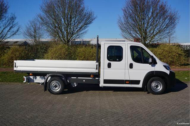Citroen JUMPER 35 Heavy DOKA 140PK L4 Open Laadbak 10" Scherm, Navi, Airco, Cruise!! NR. B403*