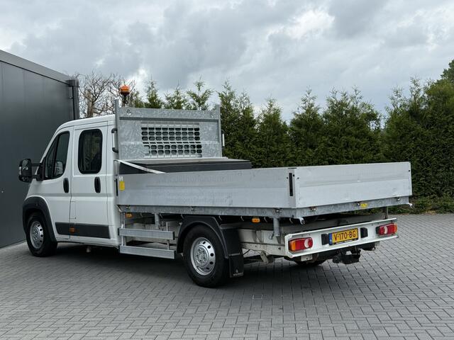 Citroen JUMPER 2.2 HDI 150 PK PICK UP / 3 ZIJDIGE KIPPER / L4 MAXI / 1e EIG. / 7 PERS. DUBBEL CABINE / AIRCO / NAVI / CAMERA / 3 TONS TREKHAAK