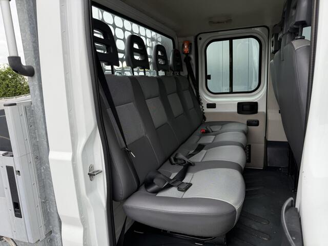 Citroen JUMPER 2.2 HDI 150 PK PICK UP / 3 ZIJDIGE KIPPER / L4 MAXI / 1e EIG. / 7 PERS. DUBBEL CABINE / AIRCO / NAVI / CAMERA / 3 TONS TREKHAAK