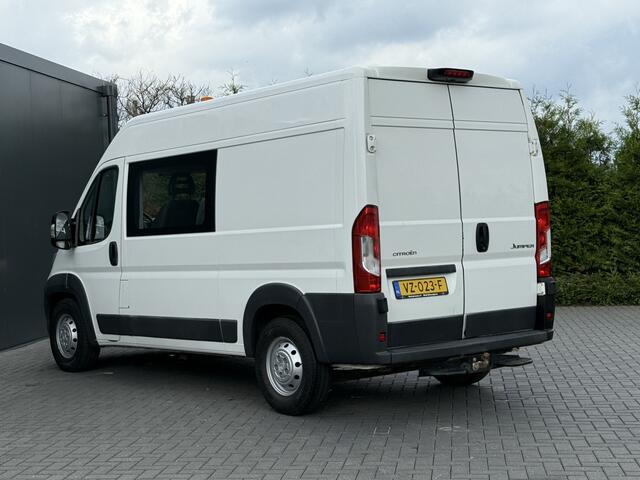 Citroen JUMPER 2.2 HDI 131 PK ZWAAR / L2H2 / 1e EIG. / 7-PERS DUBBELE CABINE / AIRCO / 3 TONS TREKHAAK / CAMERA / INRICHTING