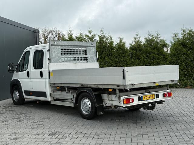 Citroen JUMPER 2.2 HDI 150 PK PICK UP / 3 ZIJDIGE KIPPER / L4 MAXI / 1e EIG. / 7 PERS. DUBBEL CABINE / AIRCO / NAVI / CAMERA / 3 TONS TREKHAAK