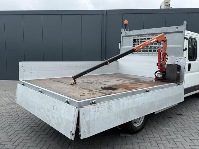 Citroen JUMPER 2.2 HDI 150 PK PICK UP / M50 MAXILIFT KRAAN / L4 MAXI / 1e EIG. / 7 PERS. DUBBEL CABINE / AIRCO / NAVI / CAMERA / 3 TONS TREKHAAK