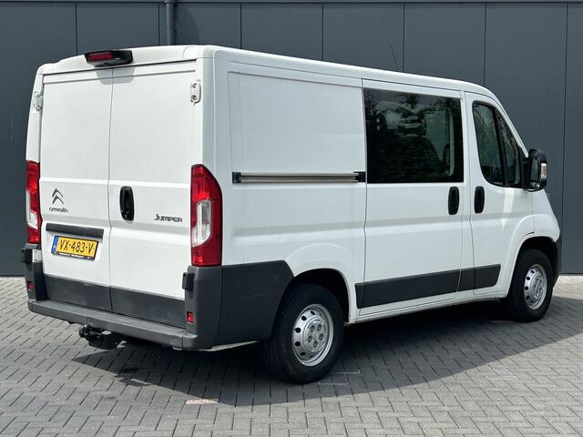 Citroen JUMPER 2.2 HDI 110 PK / L1H1 / 1e EIG. / 77.181 KM !! / 7-PERS DUBBELE CABINE / TREKHAAK / CAMERA / AIRCO / BLUETOOTH