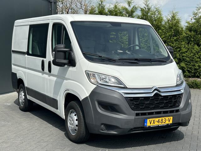 Citroen JUMPER 2.2 HDI 110 PK / L1H1 / 1e EIG. / 77.181 KM !! / 7-PERS DUBBELE CABINE / TREKHAAK / CAMERA / AIRCO / BLUETOOTH