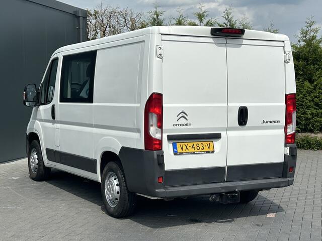 Citroen JUMPER 2.2 HDI 110 PK / L1H1 / 1e EIG. / 77.181 KM !! / 7-PERS DUBBELE CABINE / TREKHAAK / CAMERA / AIRCO / BLUETOOTH