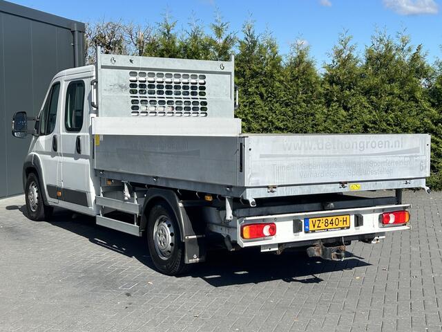 Citroen JUMPER 35 2.2 HDI 150 PK / L4 / 3 ZIJDIGE KIPPER / 7-PERS DUBBELE CABINE / AIRCO / 1e EIG. / 3 TONS TREKHAAK / CAMERA / NAVI