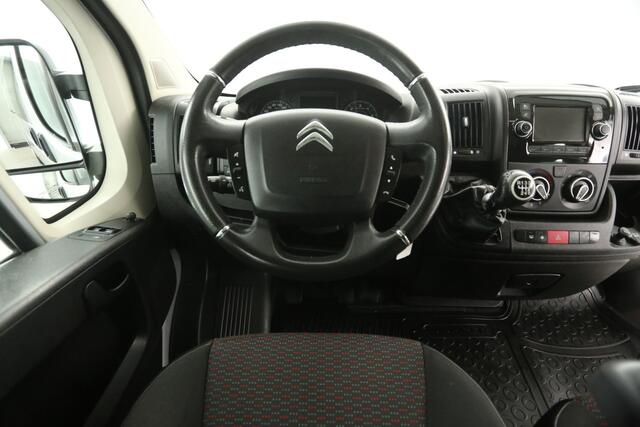 Citroen JUMPER 33 2.2 BlueHDi L3H2 | 140PK | DC | 6-Zits | Airco | Cruise | Camera | Navi | Parkeersens. | Imperiaal | Trekh.