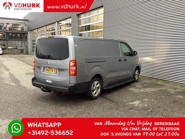 Citroen JUMPY 2.0 HDI 180 pk Aut. L3 (DEMO) Head Up/ Sidestep/ Carplay/ 2.5t Trekverm./ Camera/ PDC/ Stoelverw./ 17"LMV/ Cruise/ Trekhaak/ Airco