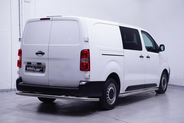 Citroen JUMPY 2.0 HDI 120 pk Club XL Dubbel Cabine 6-Zits Airco ECC, Apple Carplay, Cruise Control, NAP, Sidebars