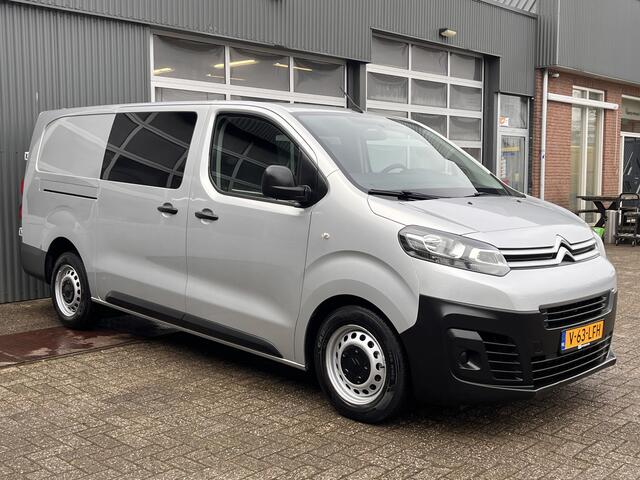 Citroen JUMPY 2.0 HDI 120 DC XL BTW en BPM vrij!! Airco Cruise controle Trekhaak 2500kg Navigatiesysteem 5-Persoons Parkeerhulp achter Apple carplay 1e eigenaar Euro 6 Bpm en Btw vrij voor particulier gebruik !!