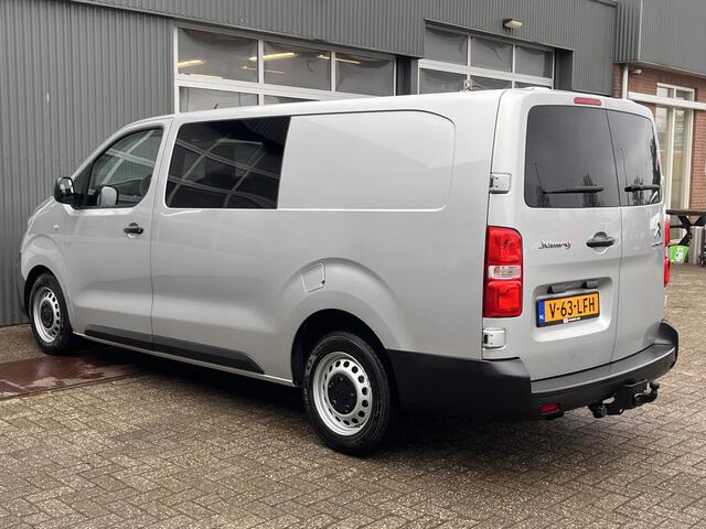 Citroen JUMPY 2.0 HDI 120 XL DC BTW en BPM vrij!! Airco Cruise controle Trekhaak 2500kg Navigatiesysteem 5-Persoons Parkeerhulp achter Apple carplay 1e eigenaar Euro 6 Bpm en Btw vrij voor particulier gebruik !!