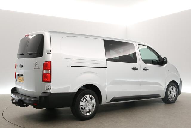 Citroen JUMPY 2.0 BlueHDI L3H1 | MARGE! | Dubbele Cabine | 5 Persoons | Airco Trekhaak Carplay Cruise Navi PDC