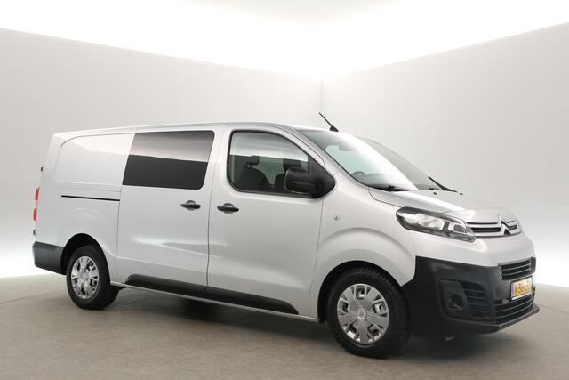 Citroen JUMPY 2.0 BlueHDI L3H1 | MARGE! | Dubbele Cabine | 5 Persoons | Airco Trekhaak Carplay Cruise Navi PDC