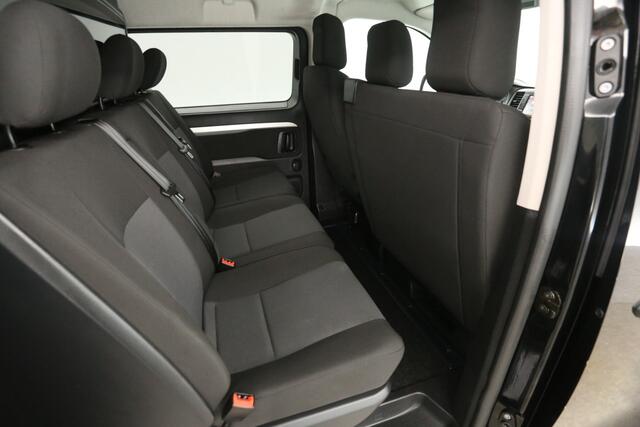 Citroen JUMPY 2.0 BlueHDI L3H1 | Dubbele Cabine | 6 Persoons | 360Camera 2xSchuifdeur Airco Cruise Carplay PDC Navi Elektrpakket