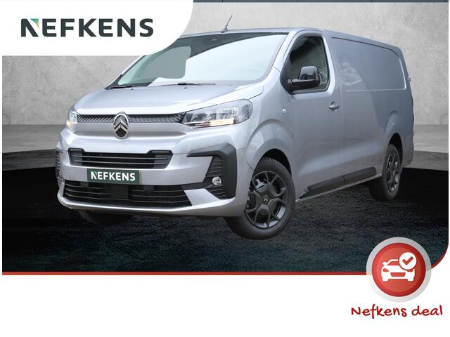 Citroen JUMPY 2.0 BlueHDI 180PK L3H1 Automaat | AUTOMAAT | AppleCarPlay/AndroidAuto | Navigatie | Achteruitrijcamera | Parkeersensoren Achter | Airco | Cruise Control | 3 Zitplaatsen Rechtsvoor | DAB Ontvanger |