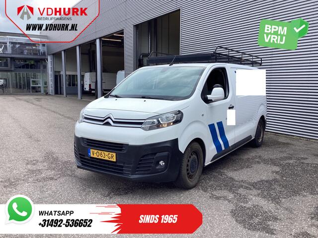 Citroen JUMPY 1.6 HDI L2 BPM VRIJ! Imperiaal/ Alarm III/ Cruise/ Trekhaak/ PDC/ Airco