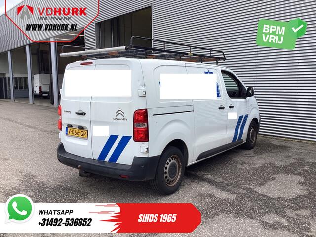Citroen JUMPY 1.6 HDI L2 BPM VRIJ! Imperiaal/ Alarm III/ Cruise/ Trekhaak/ PDC/ Airco