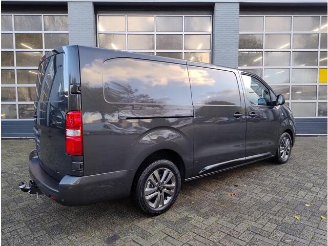 Citroen JUMPY L3 2.0 BlueHDi 180pk EAT8 AUTOMAAT | BPM vrij | Houten afwerking laadruimte | Trekhaak | Passagiersstoel | NAVI | Apple Carplay | Android Auto | Achteruitrijcamera | Parkeersensoren achter | LED koplampen | Keyless Entry | Climate control | Stuurverwarmin