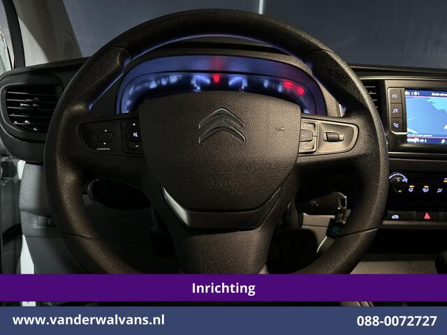 Citroen JUMPY 2.0 BlueHDI 150pk L3H1 inrichting Euro6 Airco | Navigatie | 2500kg Trekhaak | Cruisecontrol | Apple Carplay Android Auto, Parkeersensoren