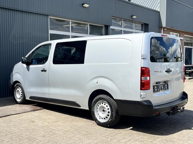 Citroen JUMPY 2.0 HDI 120 DC XL Marge BTW en BPM vrij!! Airco Cruise controle Trekhaak 2500kg Navigatiesysteem 5-Persoons Parkeerhulp achter Apple carplay 1e eigenaar Euro 6 Bpm en Btw vrij voor particulier gebruik !!