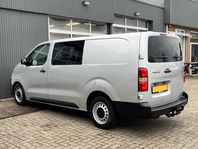 Citroen JUMPY 2.0 BlueHDI DC L2H1 Marge BTW en BPM vrij!! Airco Cruise controle Trekhaak 2500kg Navigatiesysteem 5-Persoons Parkeerhulp achter Apple carplay 1e eigenaar Euro 6 Bpm en Btw vrij voor particulier gebruik !!