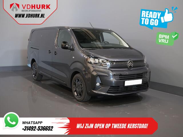 Citroen JUMPY 2.0 HDI 180 pk Aut. L3 BPM VRIJ! Trekhaak/ Betimmering/ Navi/ Carplay/ Camera/ PDC/ Cruise/ Airco