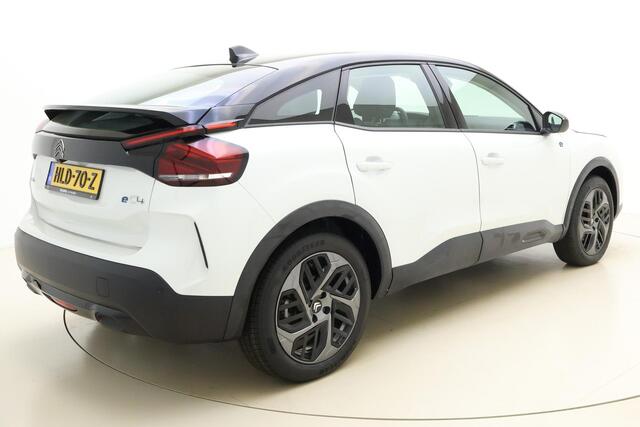 Citroen ë-C4 Plus 50 kWh | Volledig Elektrische | 354KM WLTP | AUTOMAAT | Draadloze Apple Carplay & Android Auto | Achteruit Rijcamera | Navigatie |