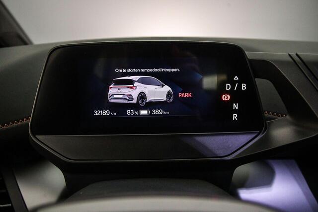 Cupra Born Adrenaline 230pk Automaat Stuurwiel verwarmd, Snelheidsbegrenzer, Parkeersensoren, App connect, LED koplampen, Stoelverwarming, Airco, DAB, Radio