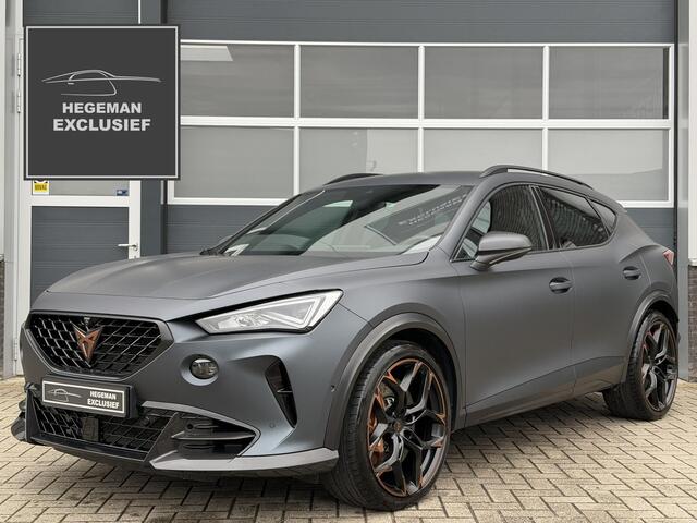 Cupra Formentor VZ5 2.5 TSI 4DRIVE | Carbon | Schaalstoelen | Elek. klep | 360 CAMERA | BEATS | KEYLESS | Stoel- stuurverw. | SFEER