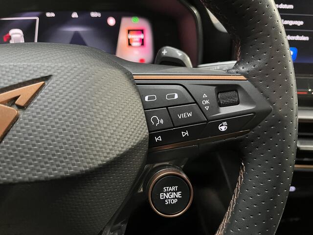 Cupra Formentor 1.4 e-Hybrid VZ Performance / AUTOMAAT/ 245 PK/ PANO/ PARK. SENSOREN/ DODE HOEK/ DCC/ KEYLESS/ STOEL-STUURVERWARM./ TRAVEL ASSIST/ ADAPT. CRUISE/ FULL LINK/ NAVI/ CLIMA/ DAB/ 19" LMV