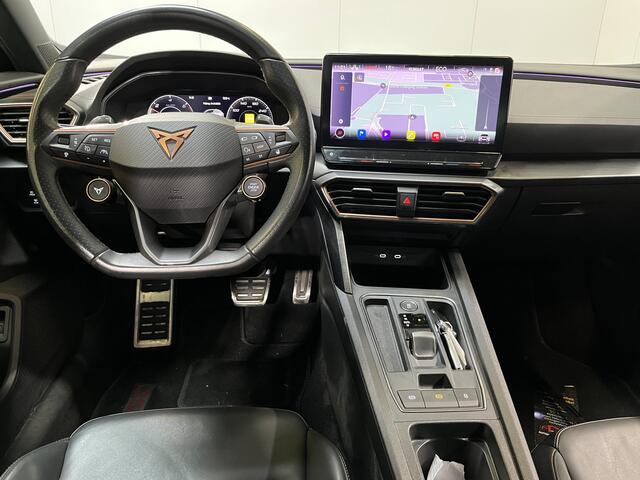 Cupra Formentor 1.4 e-Hybrid Black Edition / AUTOMAAT/ 245PK/ LEDER/ 360 CAMERA/ PARK. SENSOREN/ RIJ-MODI/ STOEL-STUUR VERWARM./ KEYLESS/ ELEKTR. STOEL/ NAVI/ FULL LINK