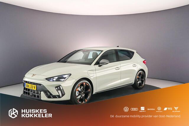 Cupra Leon Business 1.5 TSI eHybrid 204pk DSG Automaat Adaptive cruise control, Stuurwiel verwarmd, Achteruitrijcamera, Navigatie, LED verlichting, Stoelverwarming, Parkeersensoren, App connect