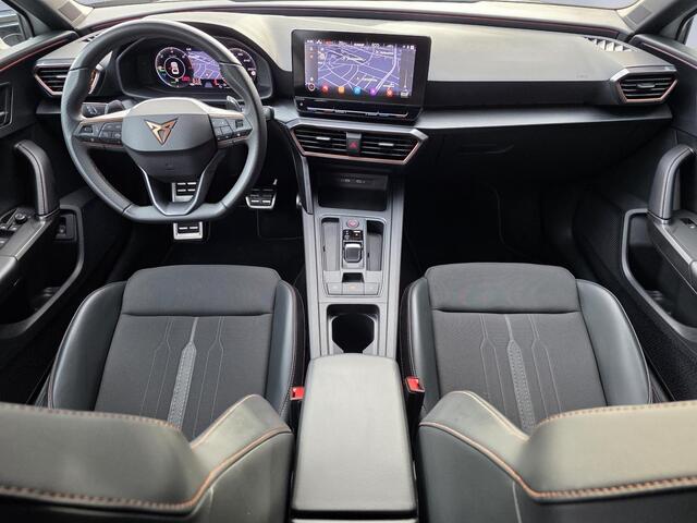 Cupra Leon 1.4 e-Hybrid VZ Performance 245pk/Apple Carplay/Parkeersens. rondom+camera/ACC/Stoel&Stuurverw./DAB+/DCC/19''LMV/(MET GARANTIE*)