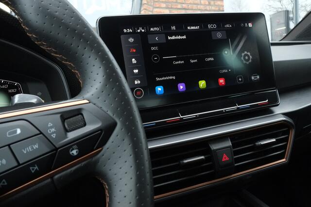 Cupra Leon Sportstourer 1.4 e-Hybrid Black Edition Achteruitrijcamera, Navigatie, Stoel- Stuur- Voorruitverwarming