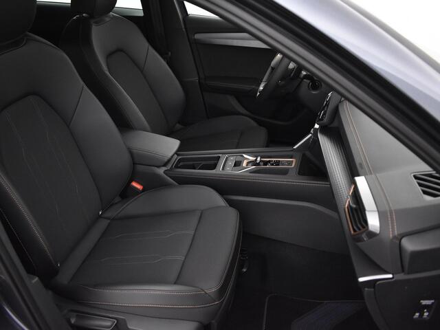 Cupra Leon Sportstourer 1.5 TSI 204pk DSG e-Hybrid Business · Apple/Android Car Play · Camera · Elek. Trekhaak · Elek. Achterklep · Sfeerverlichting · 18'' Inch · Garantie t/m 24-06-2028 of 90.000km