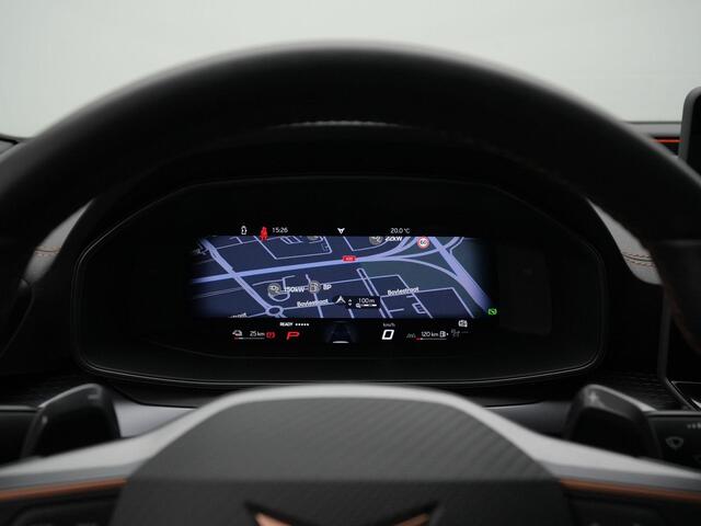 Cupra Leon Sportstourer 1.5 TSI e-Hybrid 272 pk VZ Performance | Trekhaak | Adaptieve onderstelregeling (DCC) | Kuipstoelen | CUPRA-stuur met startknop | Sennheiser geluid | Achteruitrijcamera | 19 inch