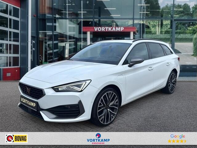 Cupra Leon Sportstourer 1.4 TSI DSG E-HYBRID PANO-DAK/CAMERA/LEDER/MEMORY/NAVI/ACC/STOELVERW