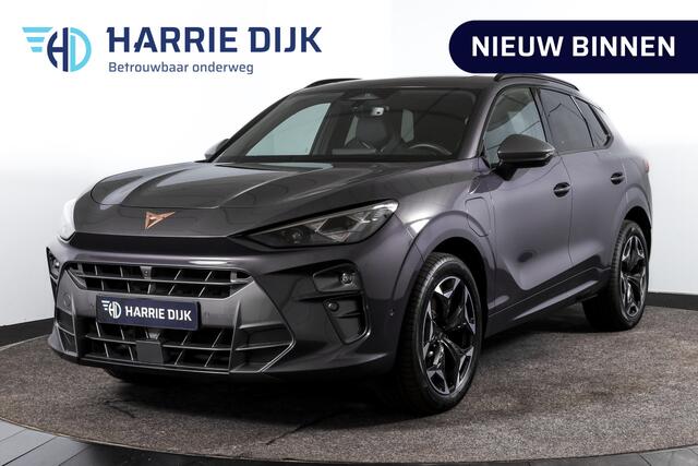 Cupra Terramar 1.5 TSI e-Hybrid 272 PK VZ Performance | S/K-Panodak | Sennheiser Audio | Adapt. Cruise | Memory Stoel | Stoel-+Stuurverw. | PDC | 360 Camera | NAV + App. Connect | ECC | Elek. Klep | LM 19" | Dark Void lak | 5209