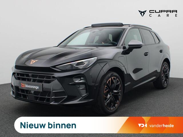 Cupra Terramar 1.5 TSI e-Hybrid VZ Performance 272PK DSG matrix led, trekhaak, Sennheiser audio, 360gr. camera, head-up display, alarm, schuif-kanteldak, winterpakket, adaptive cruise met travel assist, side assist, virtual pedal, keyless, 20" lichtmetaal