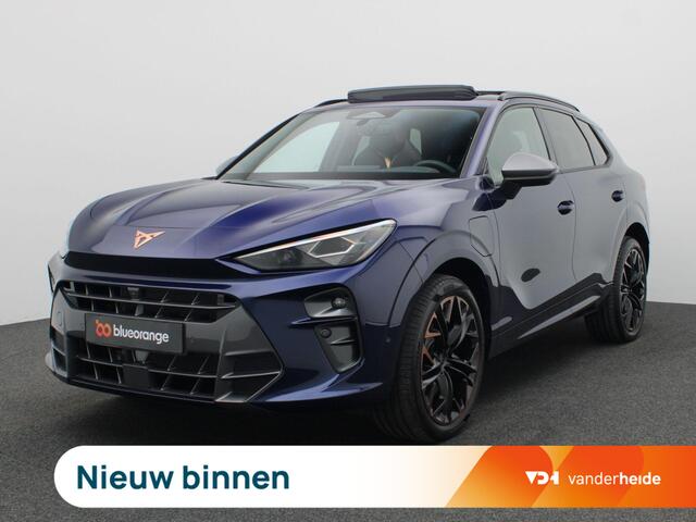 Cupra Terramar 1.5 TSI e-Hybrid VZ Performance 272PK DSG matrix led, Leder, trekhaak, Sennheiser audio, 360gr. camera, head-up display, alarm, schuif-kanteldak, winterpakket, adaptive cruise met travel assist, side assist, virtual pedal, keyless, 20" lichtmetaal