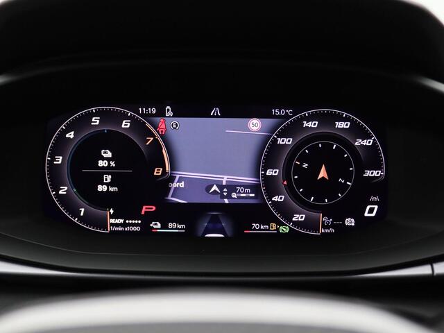 Cupra Terramar 1.5 TSI e-Hybrid VZ Performance 272PK DSG matrix led, Leder, trekhaak, Sennheiser audio, 360gr. camera, head-up display, alarm, schuif-kanteldak, winterpakket, adaptive cruise met travel assist, side assist, virtual pedal, keyless, 20" lichtmetaal