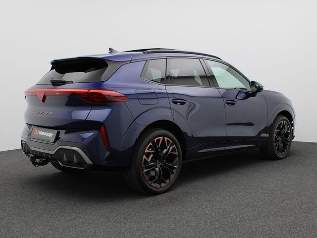 Cupra Terramar 1.5 TSI e-Hybrid VZ Performance 272PK DSG matrix led, Leder, trekhaak, Sennheiser audio, 360gr. camera, head-up display, alarm, schuif-kanteldak, winterpakket, adaptive cruise met travel assist, side assist, virtual pedal, keyless, 20" lichtmetaal
