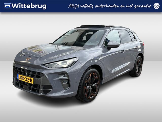 Cupra Terramar 1.5 TSI e-Hybrid VZ Performance / AUTOMAAT/ PANO/ 272 PK/ SENNHEISER/ ELEKTR STOEL/ ALCANTARA/ HEAD-UP DISPLAY/ 360 CAMERA/ PARK. SENSOREN/ STOEL-STUUR VERWARM./ KEYLESS/ 19" LMV/ CLIMA 3-ZONE/ STANDKACHEL/ RIJ-MODI